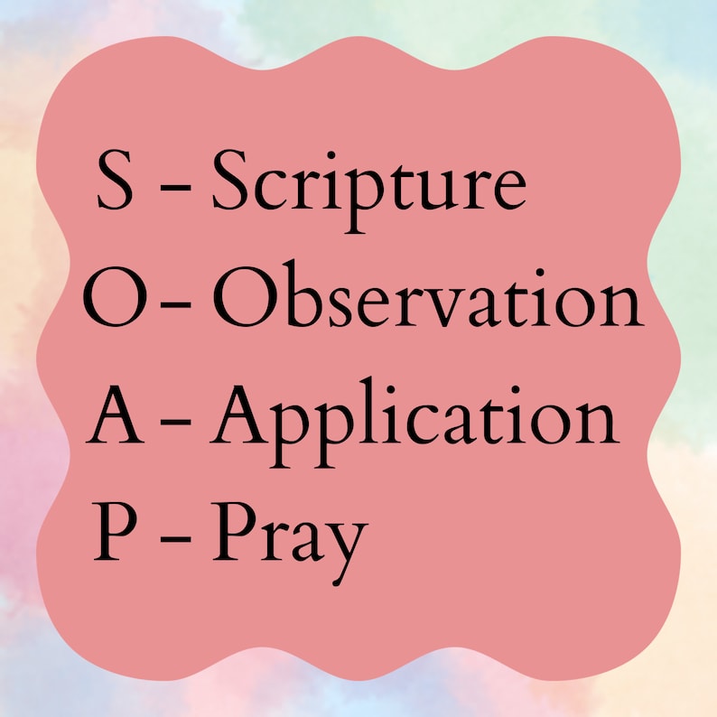 S.O.A.P. Anger Management 30 Day Bible Verses Study Guide for