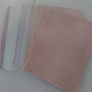 Carta fatta a mano confezione di colori misti 5x7