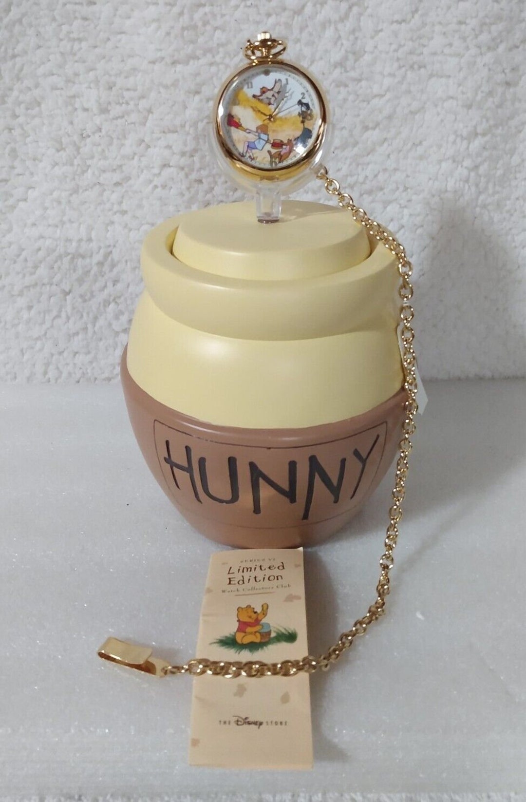 時計 Winnie the Pooh 75th Anniversary Winnie The Pooh Dome Clock Vintage - Disney 75th Anniversary