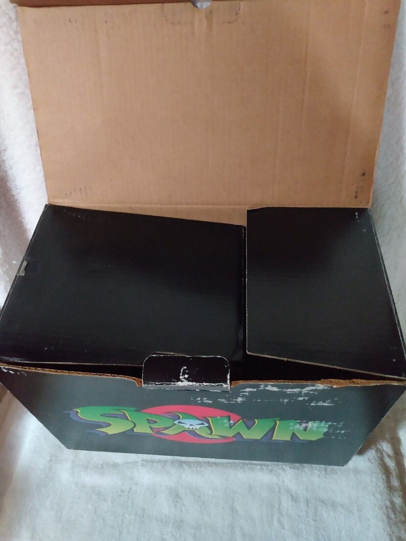 Vintage Todd Mcfarlane's Spawn Collectors Box 1992 Used Empty Comic ...
