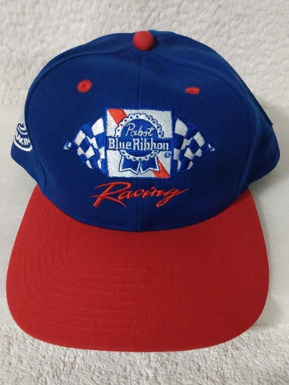 Pabst Blue Ribbon Beer Racing Team Trucker Hat Ca… - image 4