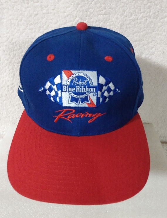 Pabst Blue Ribbon Beer Racing Team Trucker Hat Ca… - image 2