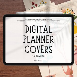 Digital Journal Notebook Covers for GoodNotes Notability, Digital Planner Covers, iPad, Android