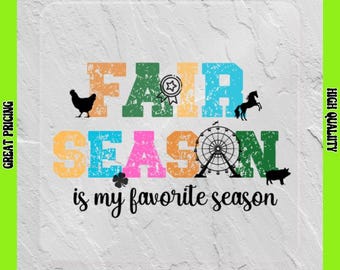 Fair Season DTF Transfer: Ready to Press Iron-On