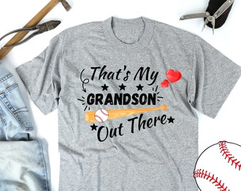 Baseball That's My Grandson Out There PNG file