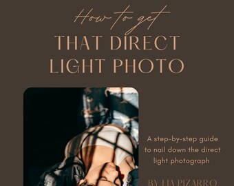 How to shoot a photo with direct light