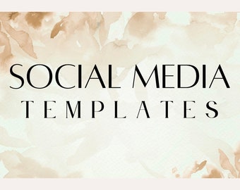 Social media templates for Photographers