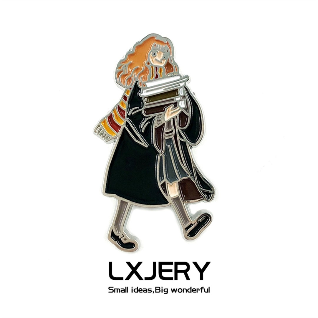Harry Potter Badge Brooch Hermione Badge Clothes School Bag - Etsy