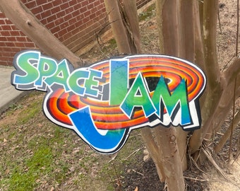 Space Jam Woodsign