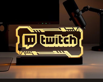 Insegna luminosa personalizzata Gamertag, Insegna GamerTag personalizzata, Insegna luminosa personalizzata Streamer, Insegna LED Gamer, Regalo per videogiocatori, Regalo di Natale