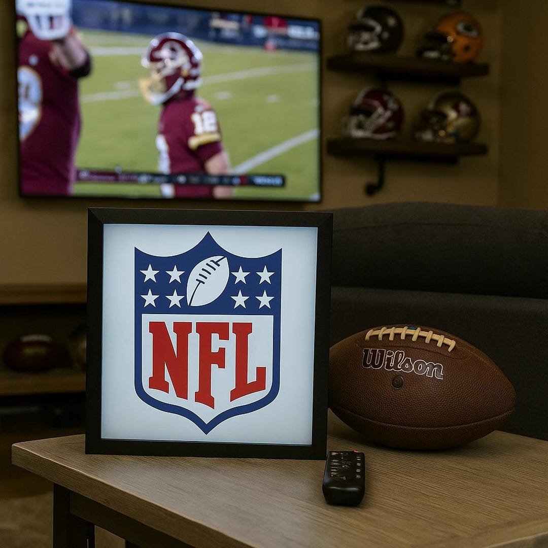 Custom Sports Logo LED Light Box — Personalized Team Emblem Lightbox ...