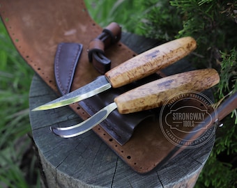 Carving set Hook Knife and Carving Knife, Wood Carving Kit Wood Carving Tool Set Carving Knife, Wood Carving Gift