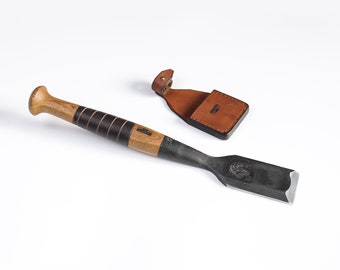 Carpenters slick chisel small, Straight Chisel, Hand Forged,l Wood Carving Tool