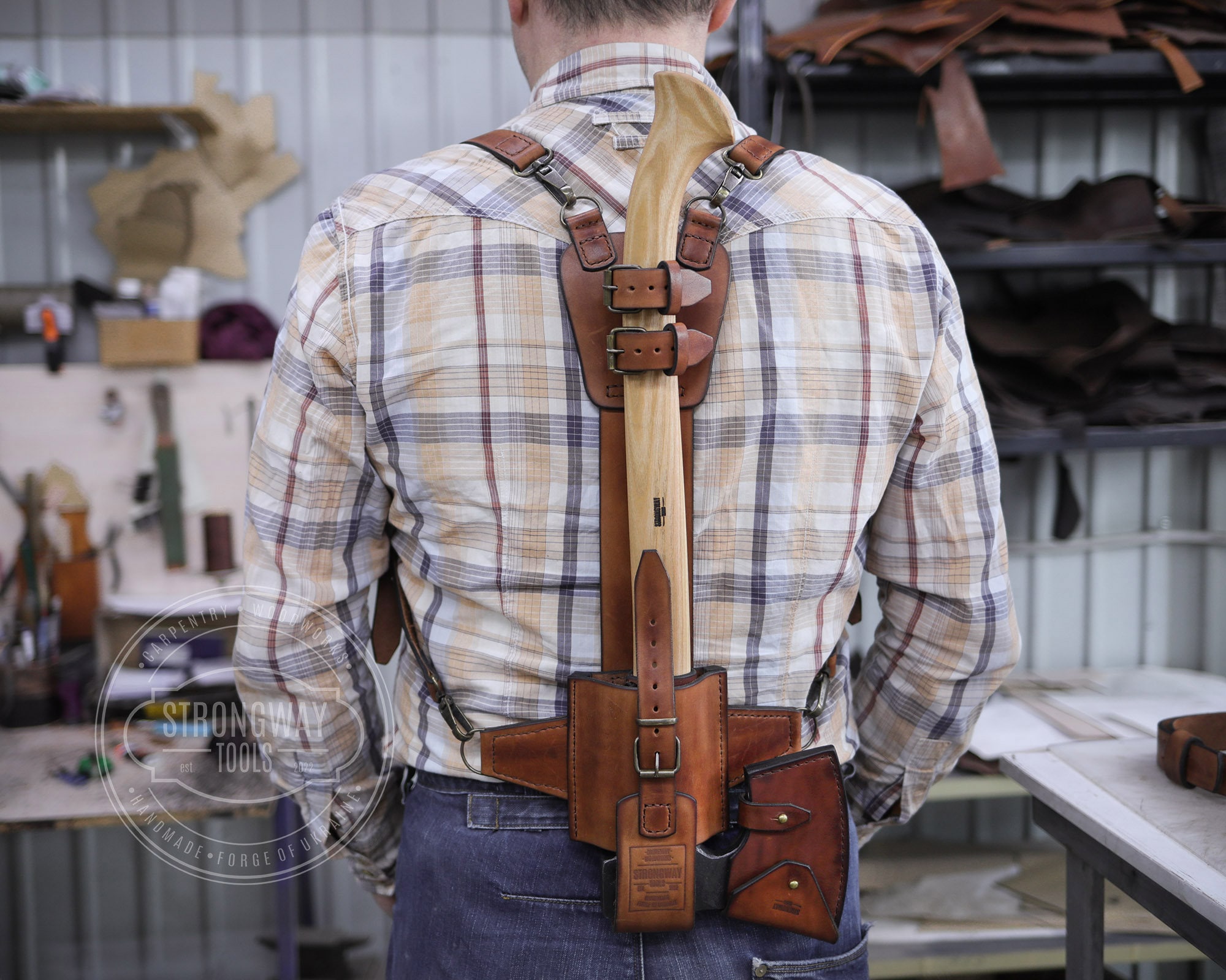 Élégant étui à hache en cuir avec pour un design durable pour les amateurs d Élégant étui à hache en cuir avec pour un design durable pour les amateurs d