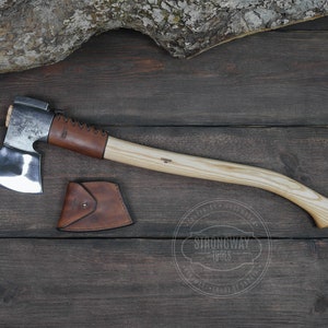 Finnish Bushcraft Axe, Carbon Steel, Finnish Ax, Bushcraft Axe, Hand forged axe, Hiking ax, Axe for forest, Camp Axe,  Hatchet