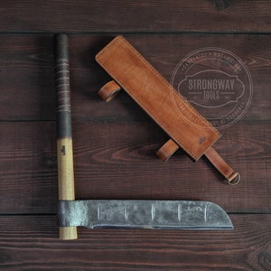 Splitting Froe, Forged Handmade Splitting Froe, Splitting Logs, Handmade Tool