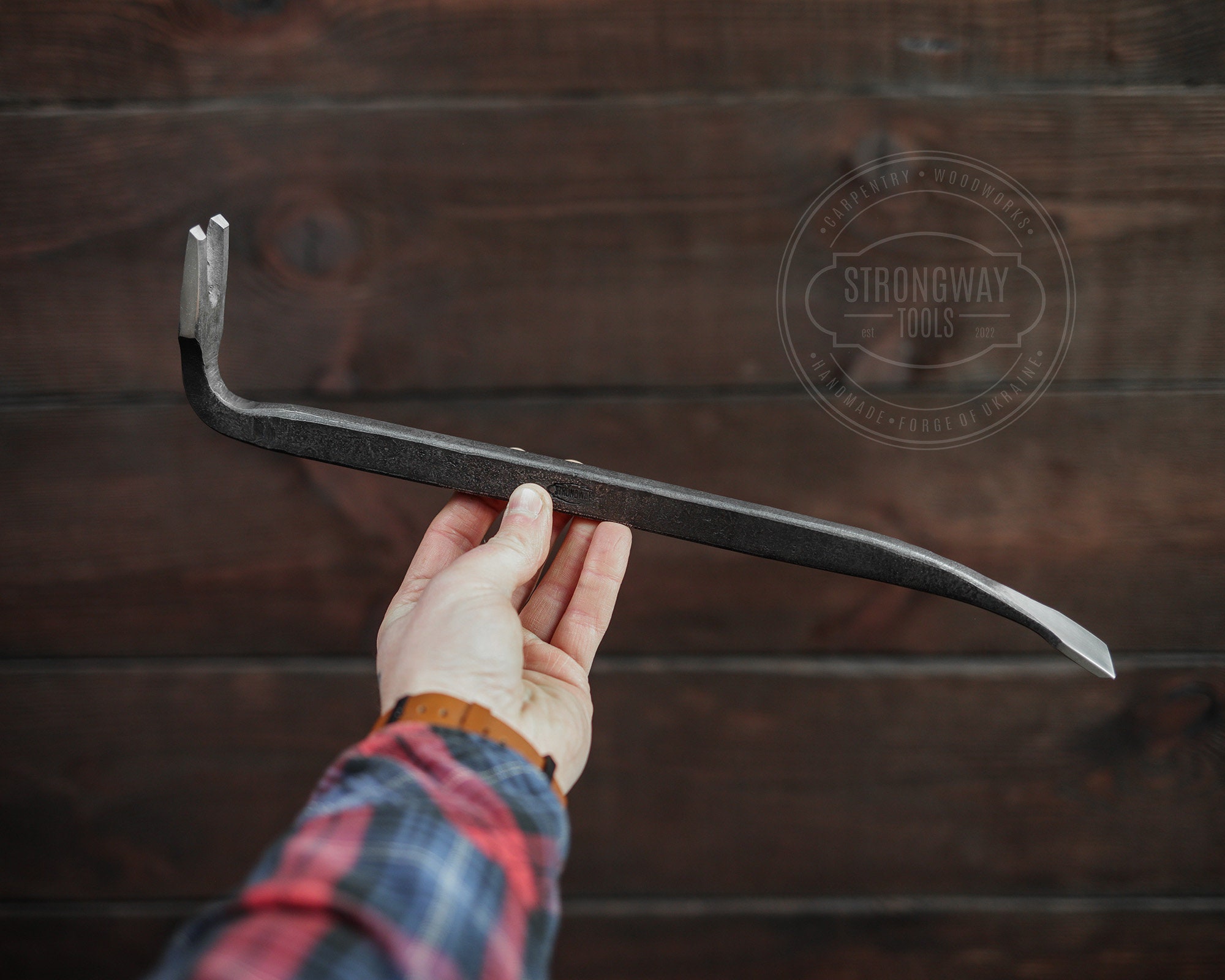 Decatur Il Crowbar Crowbar With Nail Puller, Wrecking Bar, Nail Puller, Pry Bar - Etsy
