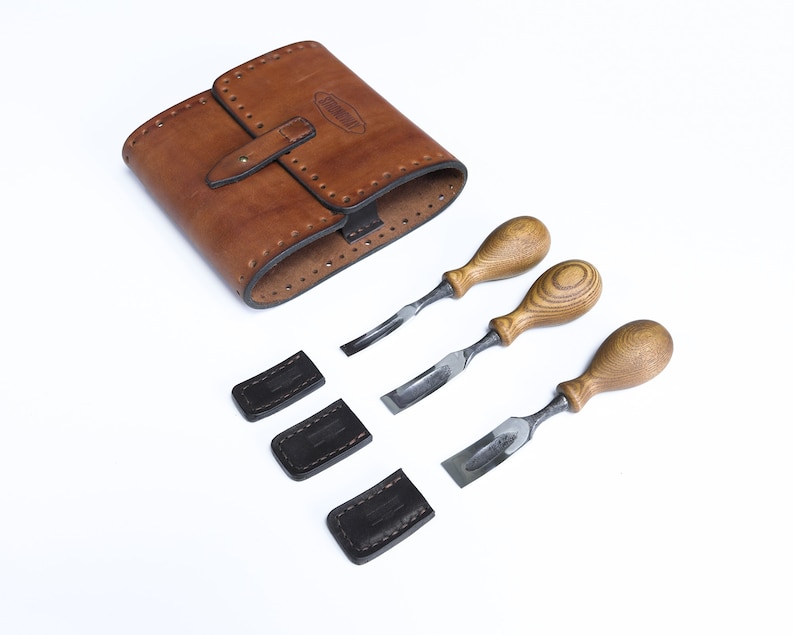 Hand Forged Set of Curved Chisels (3 Pcs), Curved Chisel, Forged Chisel ...