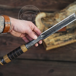 V Chisel small Wood Carving Tool  V Gouge Woodcarving Parting Chisel