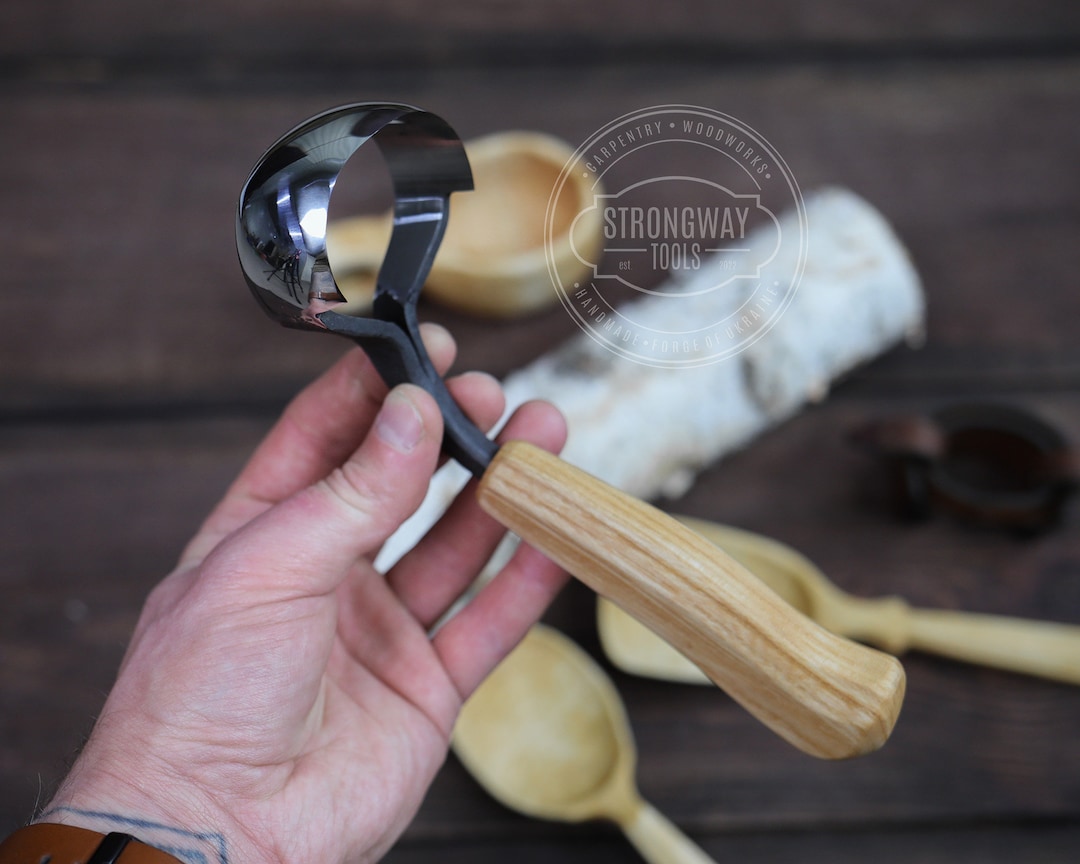 Oval Scorp Knife, Wood Carving Scorp Knife, Round Carving Tool for