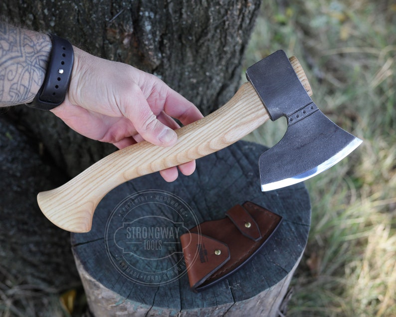 Small Carving Axe Octagonal Handle, Octagon Handle, Carving Ax, Hand ...