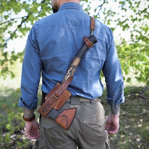 Axe Case, Axe Carry Case, Leather Case for Axe, Leather Axe Cover, Axe Holder