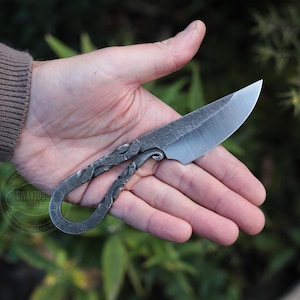 Hand Forged Medieval Knife | Medieval Daggers & Knives | Handcrafted Historical Blades | Custom blacksmith | Medieval Knives | Viking Knife