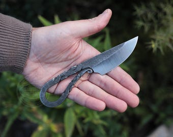 Hand Forged Medieval Knife | Medieval Daggers & Knives | Handcrafted Historical Blades | Custom blacksmith | Medieval Knives | Viking Knife