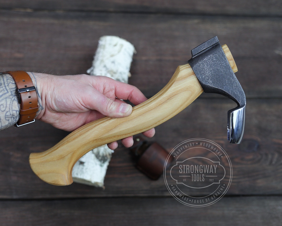 Finnish Curved Bowl Adze, Curved Bowl Adze Woodworking Wood Carving