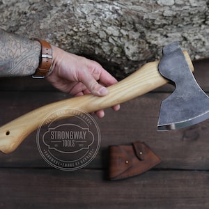 Medium forest axe, Hatchet, Camping Axe, Bushcraft Hatchet, Forest Axe, Hiking Hatchet