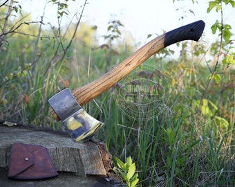 Medium bushcraft Axe, Camping Axe, Forest Axe, , Hiking Axe, Hand forged