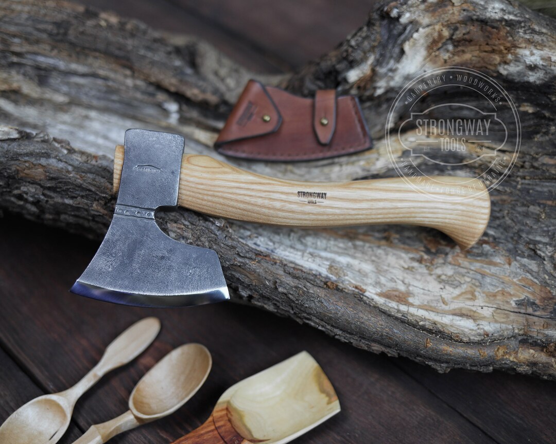 Small Carving Axe Octagonal Handle Octagon Handle Carving Etsy