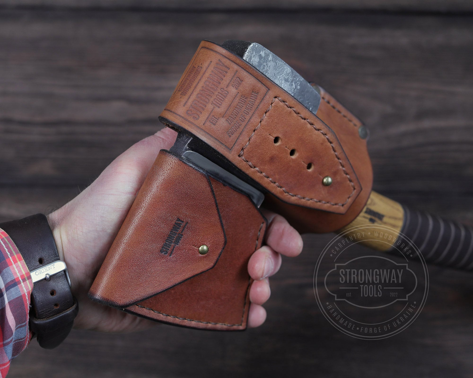 Leather Axe Belt Loop Holder Leather Axe Belt Loop Leather Etsy