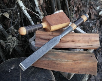 Handcrafted Timber Framing  Kit | Timber Chisel | Carpenter Set | Wodworking Tools | Log Cabin Tools | Timber Frame Kits |DIY Timber Framing