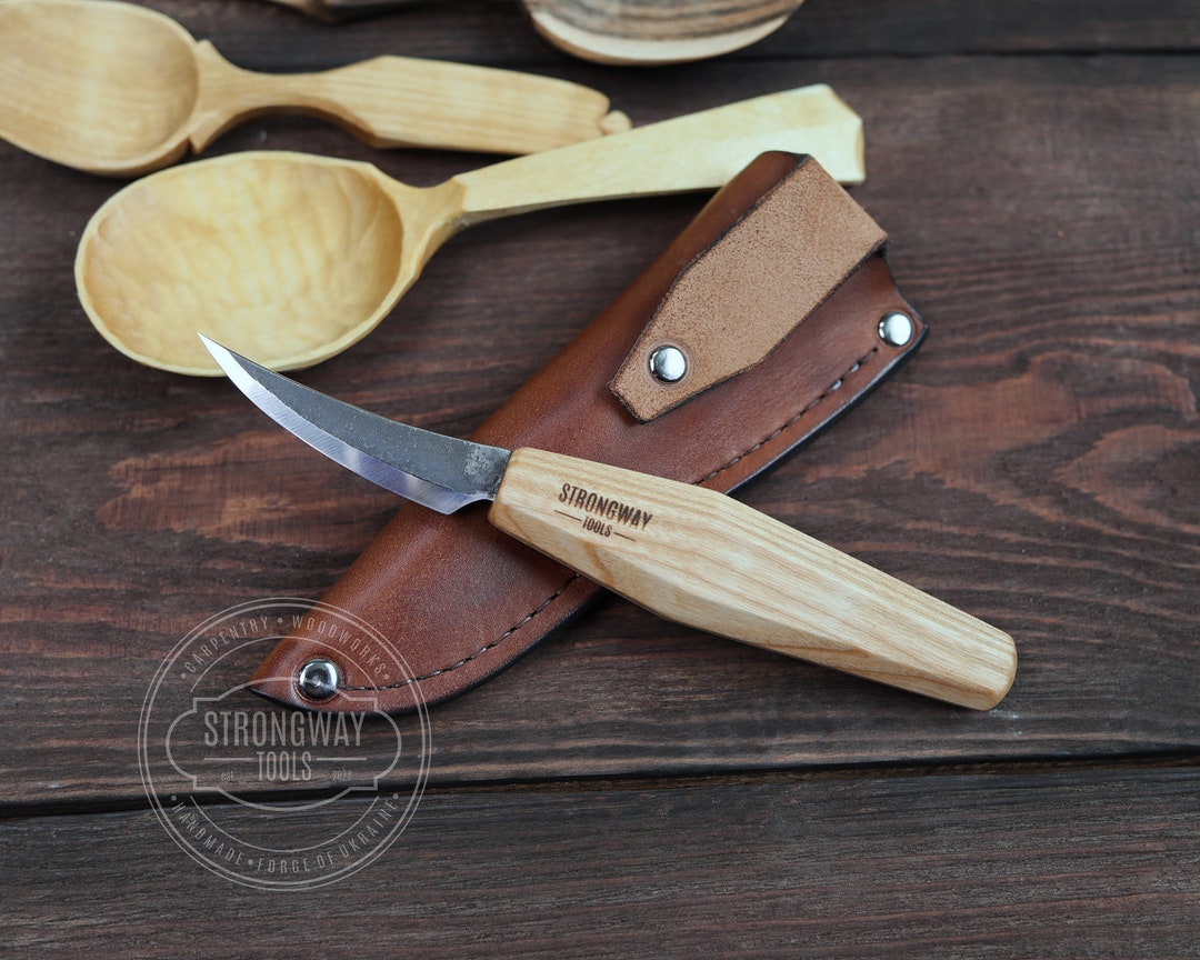 Handmade Carving Knife With Octagonal Handle Hand Etsy