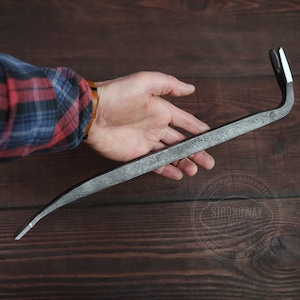 Crowbar with Nail Puller, Wrecking Bar, Nail Puller, Pry Bar