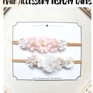 DIGITAL DOWNLOAD-Printable Stirnband Display Vorlage-Grafikkarte