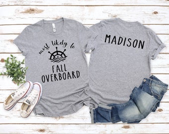 Personalized Group Cruise Shirt: Funny Vacation Tee
