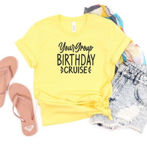 Birthday Cruise TShirt, Group Birthday Vacation Custom Shirt, Group Cruise Vacation Shirt, Birthday Cruise Shirt, Birthday Tshirt - Deck 11