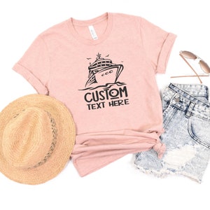 Custom Text Cruise Vacation Shirt, Cruise Vacation Custom Shirt, Custom Text for a Cruise Group, Your Own Text on Shirt - Deck 11