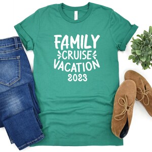 Family 2023 Cruise Vacation Shirt, Family Cruise Group Vacation Custom Shirt with Boat, Cruise Vacation Shirt, Custom Family Cruise Shirt