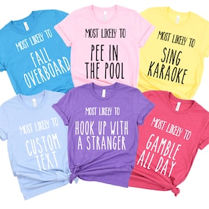 Most Likely To Group Cruise Shirt SVG, SVG for Group Cruise T-Shirt, Plain Text Most Likely To Cruise SVG for Vinyl Cutter - Deck 11