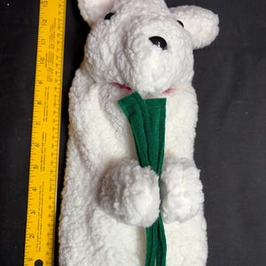 Lamb hand puppet