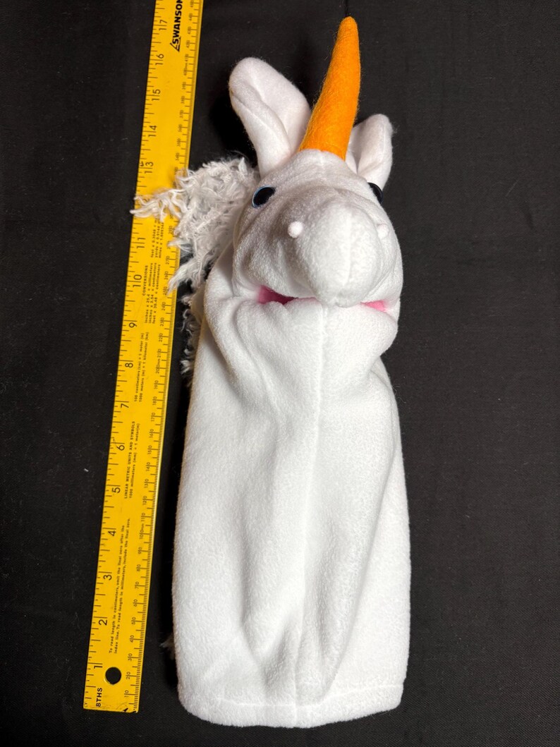Measuring Ruler Puppet Unicorn Hand Puppet - Etsy