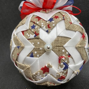 4th of July patriotic ornament