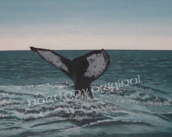 Ocean Whale Fin