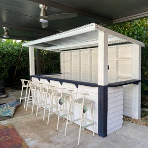 FREE SHIPPING NATIONWIDE (most states). Custom outdoor bar! Message us to order!