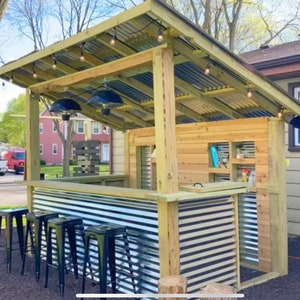 FREE SHIPPING NATIONWIDE (most states). Custom outdoor bar! Message us to order!