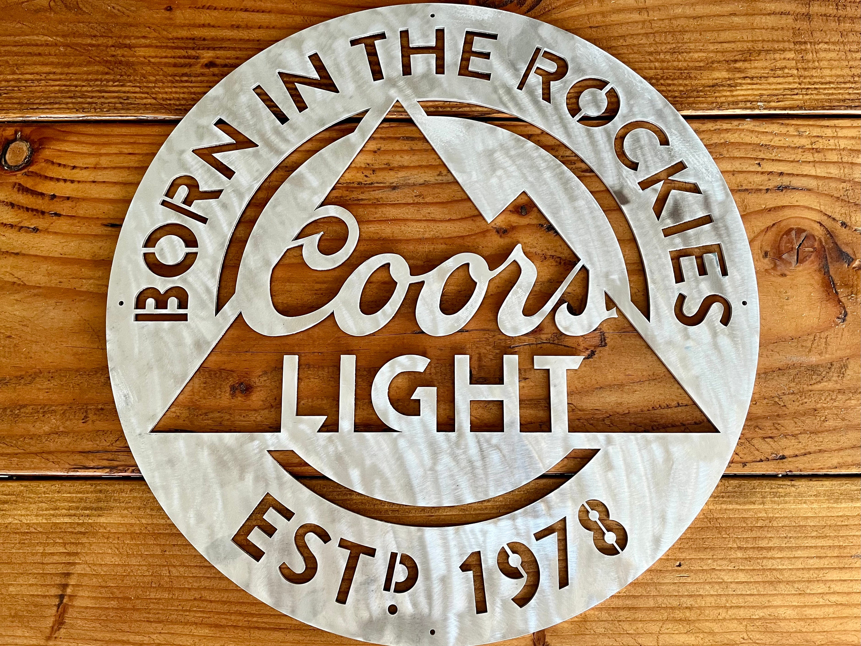 Metal Coors Sign - Etsy