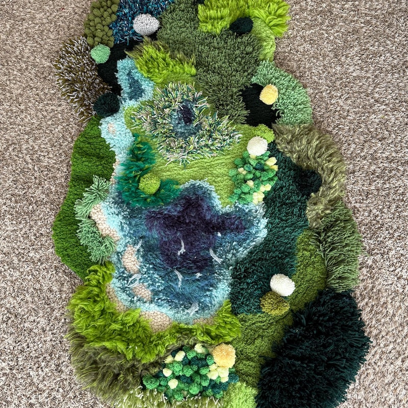 Moss Rug - Etsy